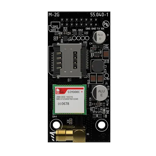 GSM-комунікатор Tiras M-2G для серії ППКП Tiras PRIME ІІ покоління (14-00126)