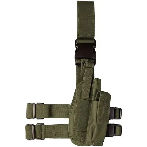 Кобура на стегно Kombat UK Tactical Leg Holster Олива (KB-TLH-OLGR)
