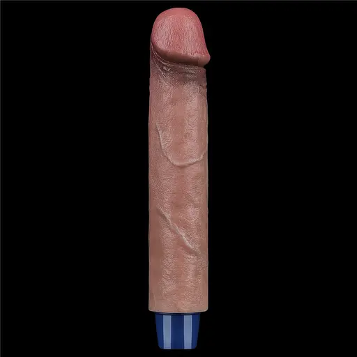 Вібратор Lovetoy Real Softee 9" Platinum Silicone 22.8 см коричневий - фото 5