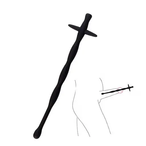 Гнучкий уретральний катетер "Меч" Чорний K000559 - фото 3