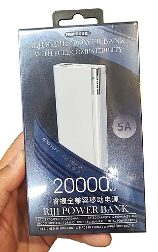 Павербанк Remax RPP-108 Power Bank портативное зарядное устройство для телефона 20000 mAh Белый - фото 6