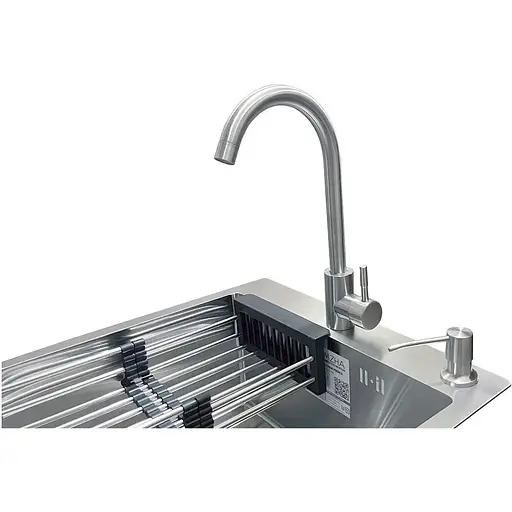 Комплект мойка + смеситель Romzha Arta U-450S (A) - фото 4