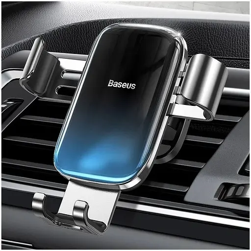 Автотримач для телефона Baseus Glaze Gravity Car Mount Black - фото 7