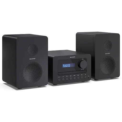 Музыкальный центр Sharp XL-B520D(BK) Black - фото 2
