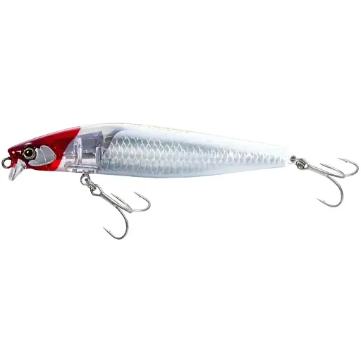 Воблер Shimano Exsence Shallow Assassin 99F 99 мм 14.0 г #004 Red Head, 0.1-0.3 м