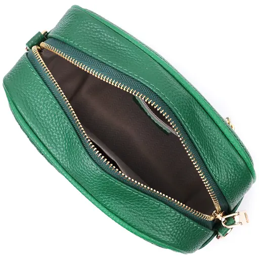 Кожаная женская сумка Vintage 20.5х14.5х7.5 см sum0026565 - фото 9