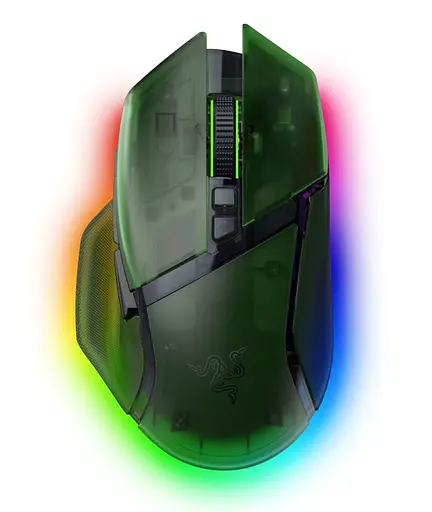 Миша Razer Basilisk V3 PRO Wireless 35K Phantom Green (RZ01-05240300-R3G1) - фото 1