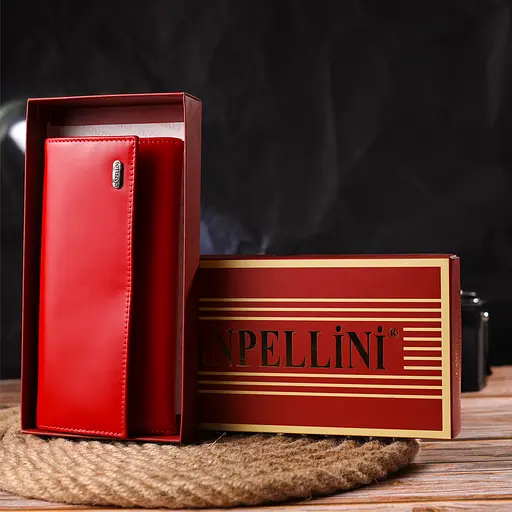 Женский кожаный кошелек Canpellini 19х9.2х2 см acs0025134 - фото 8