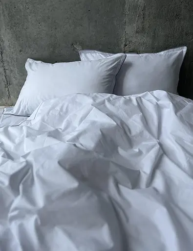 Комплект постільної білизни двоспальний 180х200 см варена бавовна White Dream Білий (2006) - фото 2