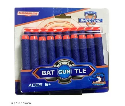 Поролонові снаряди 20шт 693 на планшетці 17*16*3см (6965054410066) - фото 1