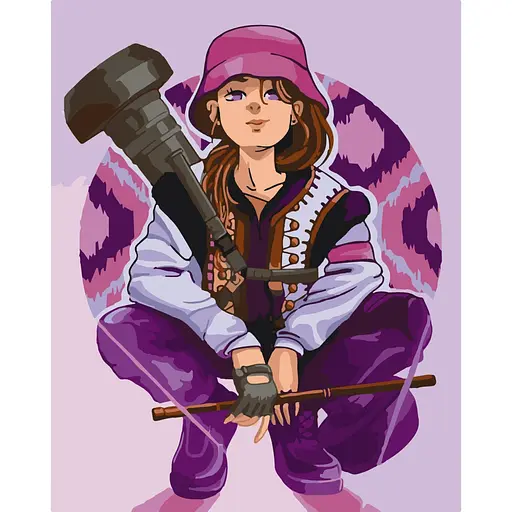 Картина за номерами "Гуцульські подарунки" Bambi 10392-NN 30х40 см