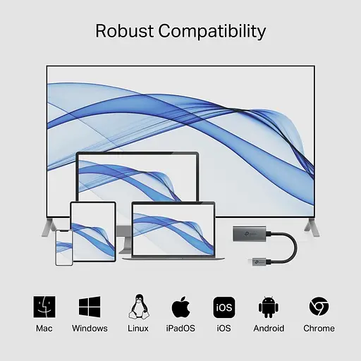 USB-Хаб TP-Link USB Type-C до HDMI (UA520C) - фото 2