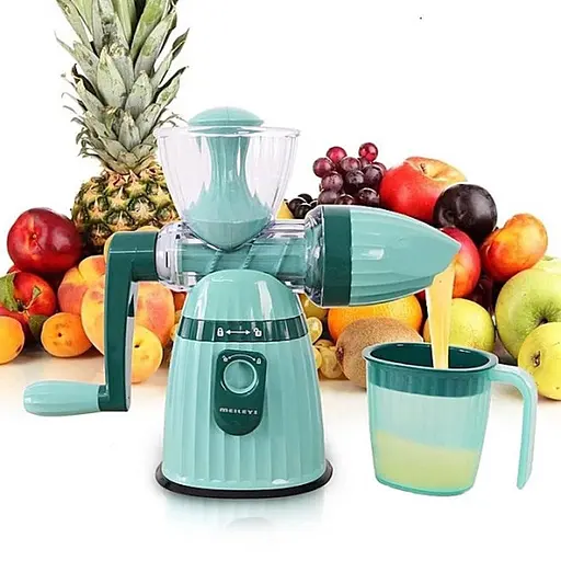Соковыжималка ручная MLY-662 Hand Juicer Ice Cream, Meileyi Бирюзовый 84796 - фото 3
