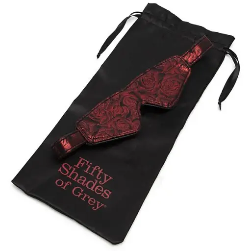 Маска на очі Fifty Shades of Grey Sweet Anticipation Blindfold червоний - фото 4