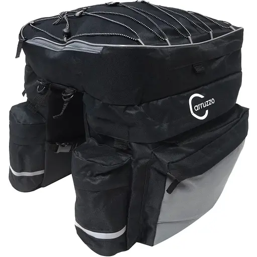 Велосипедная сумка на багажник. велоштаны с дождевиком 55L Carruzzo 34х39х43 см sum0021405 - фото 1