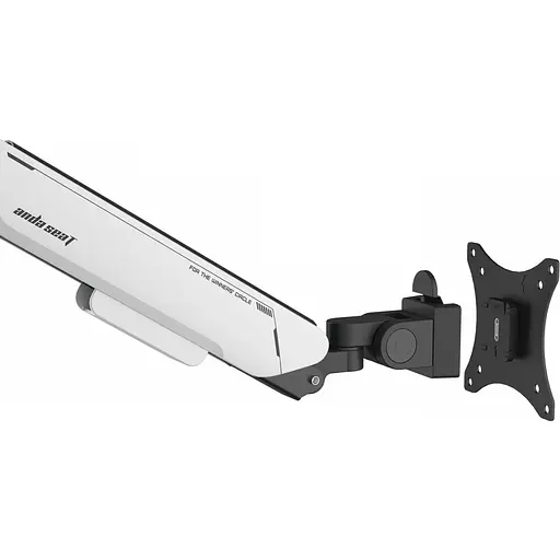 Настільне кріплення для монітора Anda Seat Stealth Pro II 17"-42" White (AD-W-A9-1S-BW) [123484] - фото 10