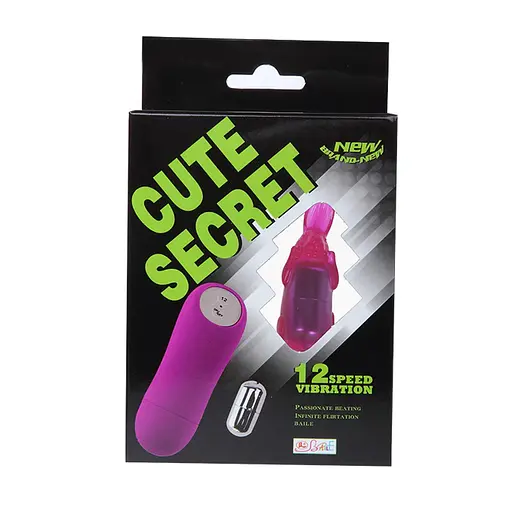 Вібратор Baile для клітора Pretty Love Cute Secret 6.5 см рожевий - фото 8