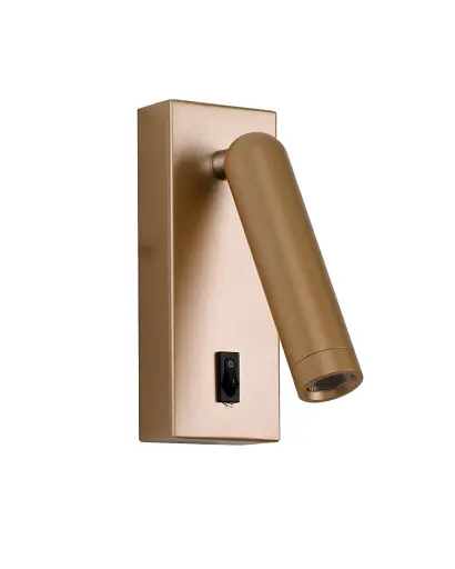 Бра Italux WL-46376-1-GD Nova LED 1x2.5W 3000K 153Lm IP20 золотой - фото 2