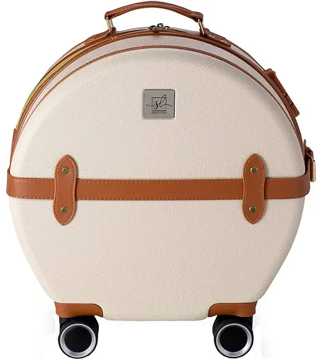 Валіза Semi Line 24" (M) Ecru/Brown (T5670-3) (DAS302667) - фото 4