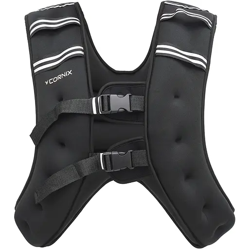 Жилет-обтяжувач для тренувань Cornix Weight Vest 10 кг XR-0345 Black - фото 1