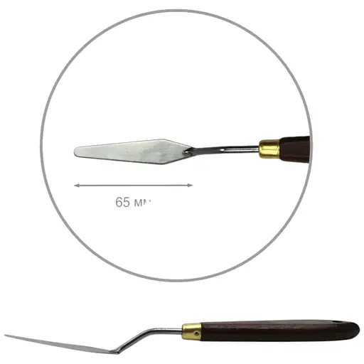 Мастихін Rosa Gallery Classic №51 довжина 6.5 см ромб - фото 1