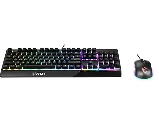 Комплект клавіатура і мишка MSI Vigor GK-30 COMBO UA USB Black - фото 4