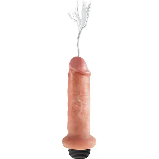 Фалоімітатор з еякуляцією Pipedream Squirting Cock 17.8 см тілесний