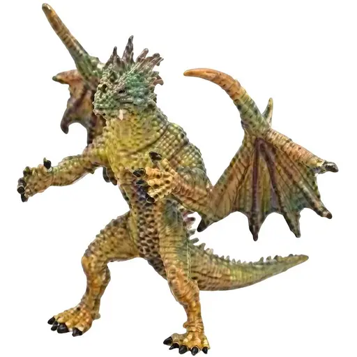 Фигурка Dino Toys Дракон 410 желтая (Q9899-410) - фото 1