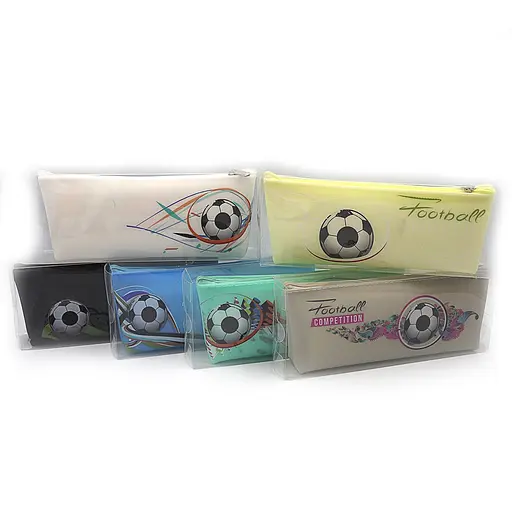 Пенал силіконовий Футбол, 20x8x3.5 см, PVC, 805-8P (В асортименті) - фото 2