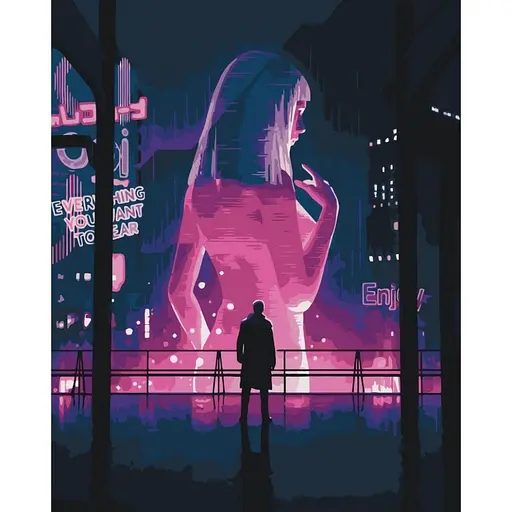 Картина по номерам "Голографическая Джой" Art Craft 16171-AC 40х50 см - фото 1