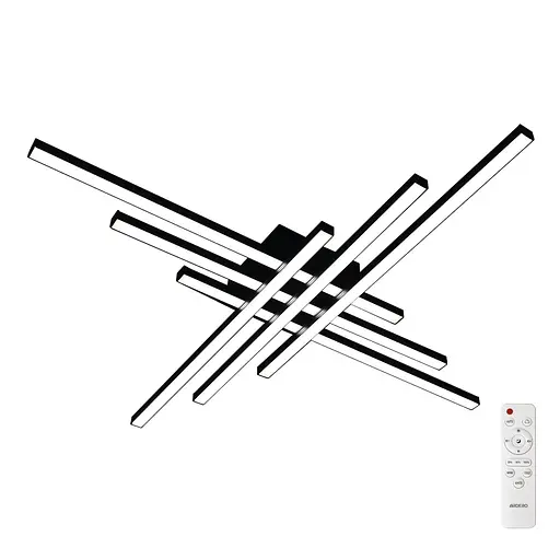 Світлодіодний накладний світильник Ardero AL6184ARD NAVIGATOR 80 Вт чорний - фото 1