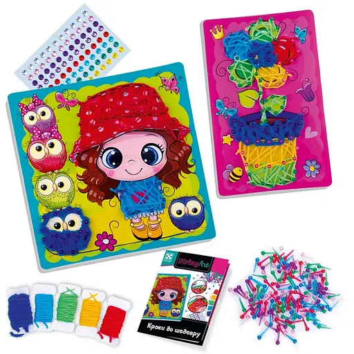 Детский набор для творчества "Солнечная прогулка" Vladi Toys VT4501-20, 160 декоративных булавок - фото 2