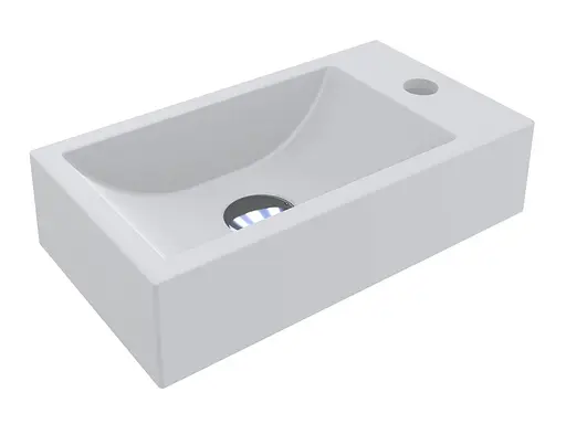 Умивальник Miraggio Faro mirasoft 0001081, Білий матовий - фото 2