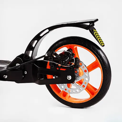 Самокат Best Scooter складаний 46.5х13.6х80-105 см Чорний 000231385 - фото 5