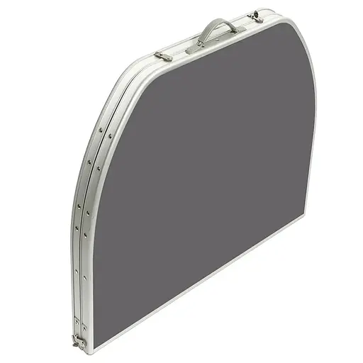 Стіл Bo-Camp Case Model Oval 150x80 см сірий (DAS303275) - фото 3