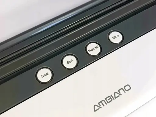 Вакууматор Ambiano 120Вт GT-VBS-0 з функцією м'якого вакуумування + рулон + 5 пакетів в комплекті 96365 - фото 3