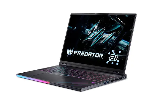 Ноутбук Acer Predator Helios 18 PH18-73 18" WQUXGA IPS Intel U9-275HX 96GB F4TB NVD5090-24 Win11P чорний - фото 3