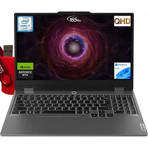 Ноутбук Lenovo LOQ-15 i7-14700X 32GB DDR5 4TB QHD RTX 4060,15, + Set з Pendrive 4GB