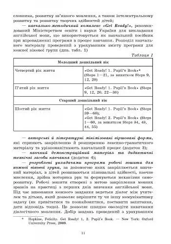 Парціальна програма «Цікавинка» з англійської мови для дітей дошкільного віку - фото 4