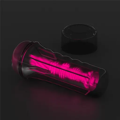 Мастурбатор Lovetoy Lumino Play Masturbator 8.5" рожевий - фото 5