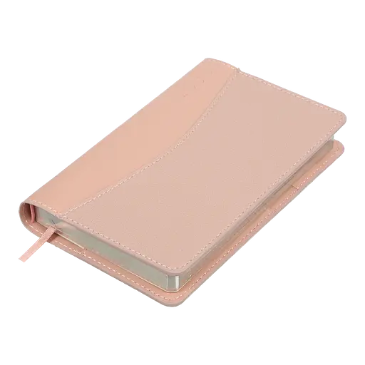 Щоденник датований Buromax Aurora 2026 A6 штучна шкіра/поролон рожевий (BM.2579-10) - фото 2