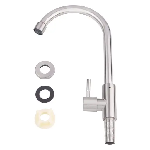 Кран на одну воду для кухни Lidz (NKS) 12 32 015SF-8 - фото 5