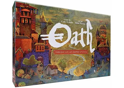 Настольная игра Leder Games Присяга: Хроники империи и изгнания (Oath: Chronicles of Empire and Exile) (англ.) (LED03000)