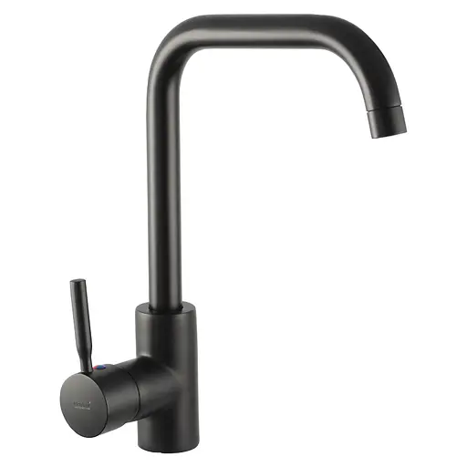 Змішувач для кухні Haiba HANS 011 чорний HB0809 - фото 1