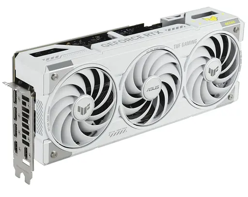 Видеокарта ASUS RTX 5070 Ti 16GB TUF Gaming OC Edition WHITE (TUF-RTX5070TI-O16G-WHITE-GAMING) (GDDR7, 256 bit, PCI-E v5.0 x16) - фото 2