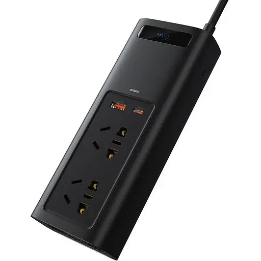 Автомобильний інвертор Baseus In-car Inverter 150W (220V CN/EU) black - фото 6