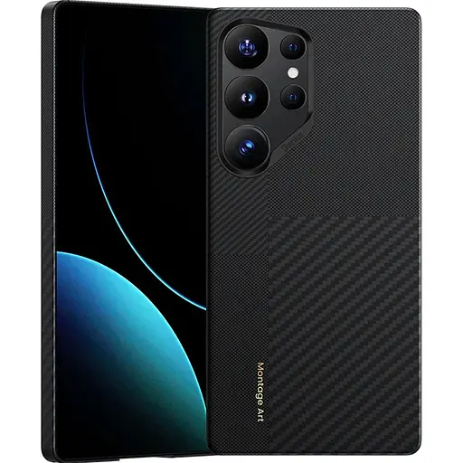 Чехол Benks Montage ArmorAir Kevlar Case 600D/1500D Magnetic для Samsung Galaxy S25 Ultra Black (6948005949235) [141718]