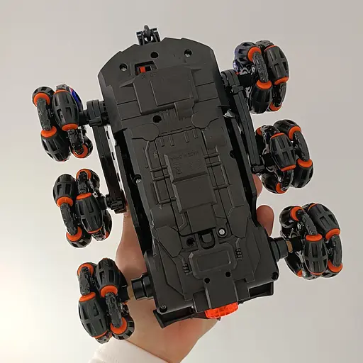 Радиоуправляемая машинка 6x6 Wheel. Вращающая ось. Пускает пар. С фарами - фото 12