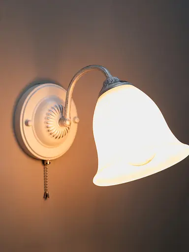 Классическое бра Brille в спальню BKL-691W/1 E27 WT+SL - фото 3