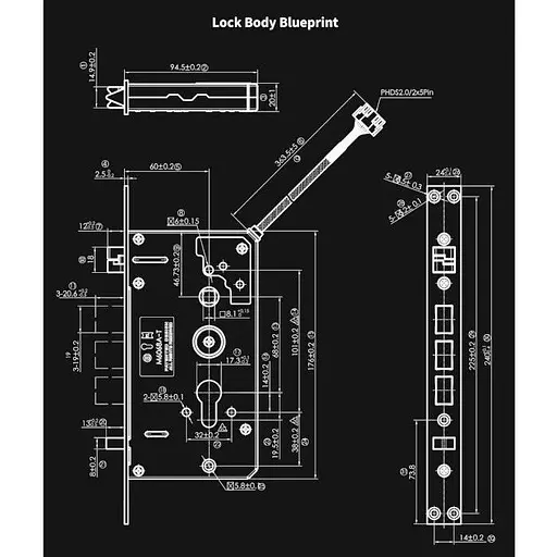 Умный замок Aqara Smart Door Lock D100 Global EU (ZNMS20LM) [71968] - фото 5